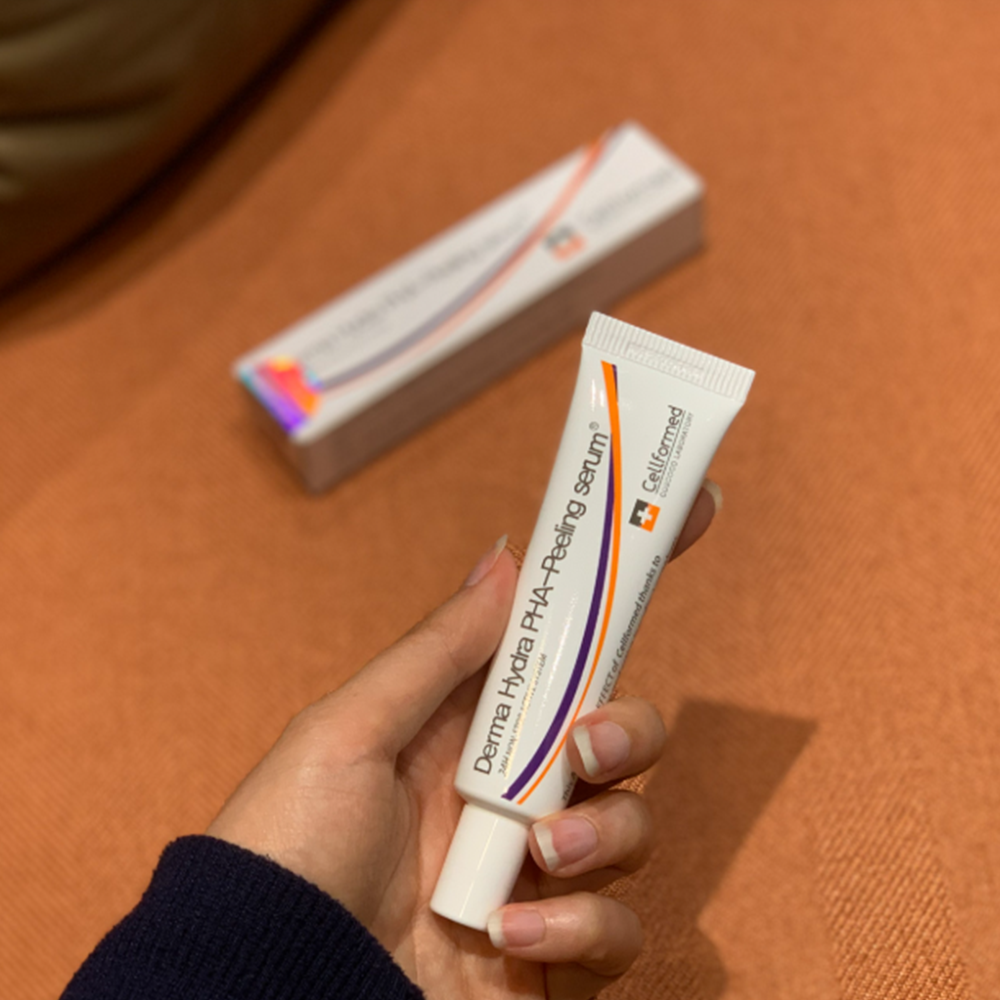 CELFOMED Derma Hydra PHA Peeling Serum 20 ml – Nawilżające serum złuszczające z PHA