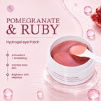 BEAUUGREEN Pomegranate & Ruby Hydrogel Eye Patch(60 szt 90g)