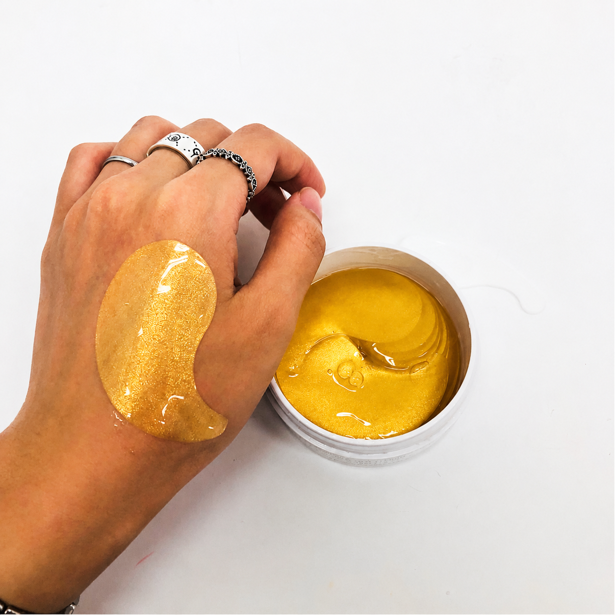 BEAUUGREEN Collagen & Gold Hydrogel Eye Patch 60szt | Złote płatki hydrożelowe wygładzające
