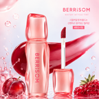 Berrisom Water Syrup Tatoo Tint 04.Plum Syrup I Delikatny Róż z Syropowym Połyskiem