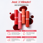 Berrisom Lip Tatto Pack 03 Rich Coral I Peel-Off Tint do Ust 24H