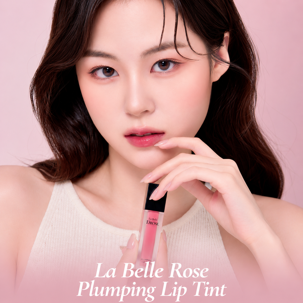 Dinto Prelude Plumping Lip Tint 5g I Nr.21 Evening Rose I Błyszczącym Wykończeniem