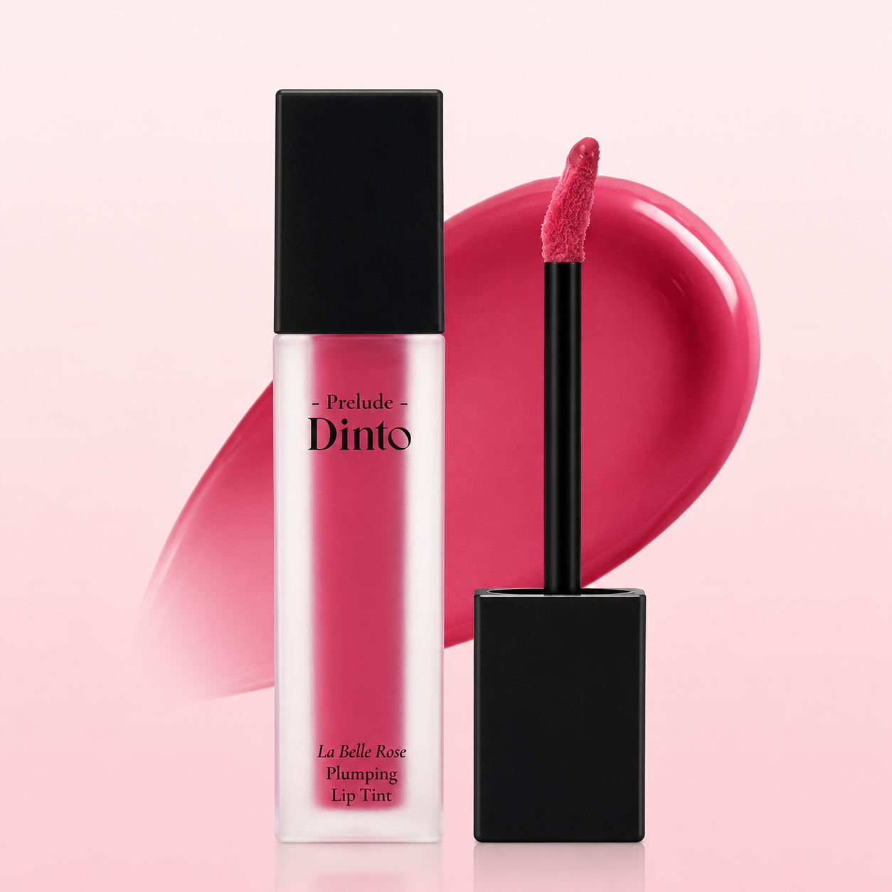 Dinto Prelude Plumping Lip Tint 5g I Nr. 22 Midnight Rose I Błyszczącym Wykończeniem