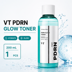 VT PDRN Glow Toner 200 ml | Delikatny, otulający kwiatowy zapach bez alergenów
