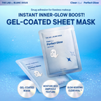 THE LAB by BLANC DOUX Clear Hyal Perfect Glow Gel Mask 25 g I Intensywne Nawilżenie i Naturalny Blask Skóry