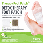 Therapy Foot Patch Jasmin 4gx2 I Wspomagają spokojny sen i nocne odprężenie