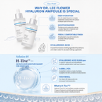 Dr.Lee Flower Hyaluyron Serum 50ml I Głęboki łyk wody dla spragnionej skóry - Aura3AM