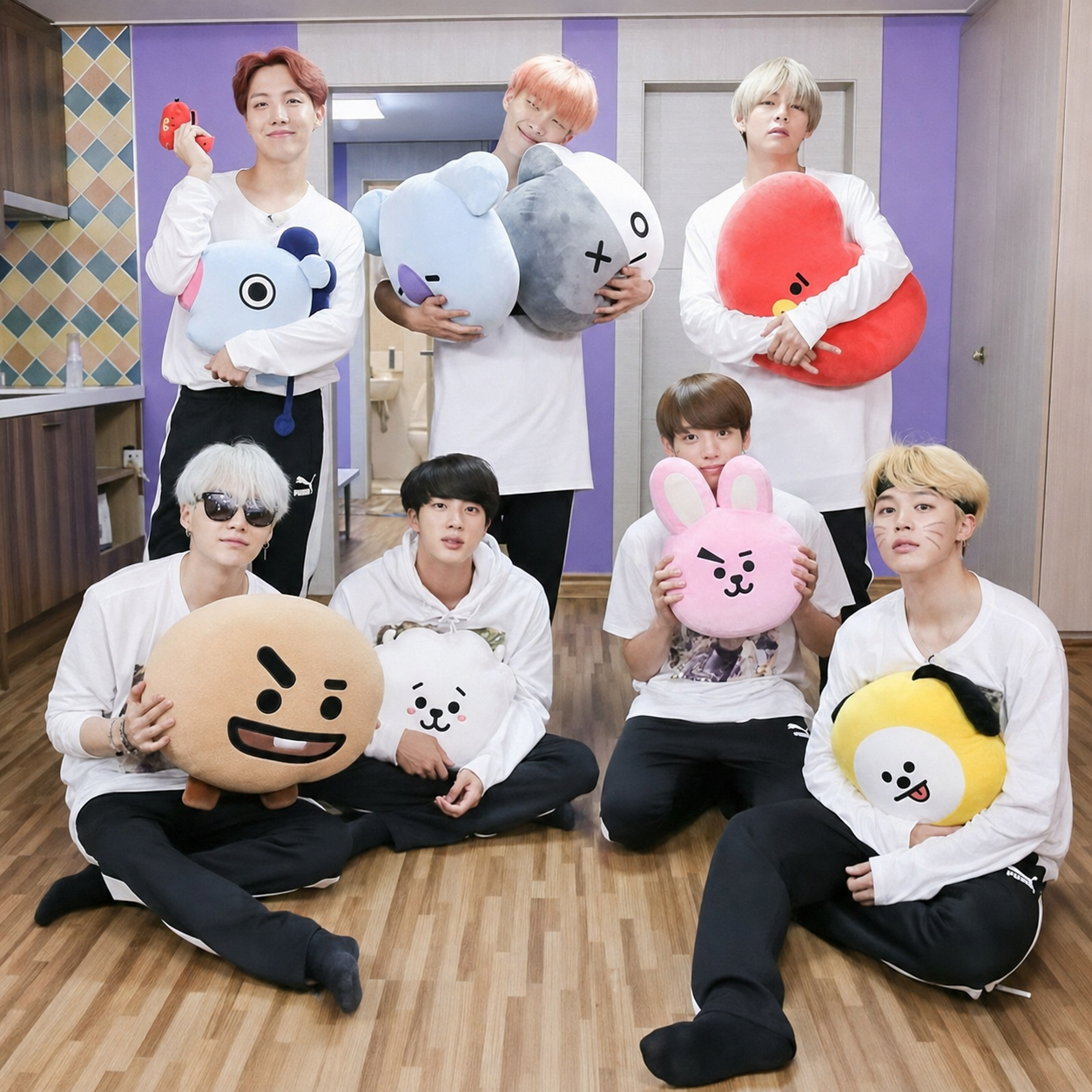 Puzzle BT21 CHIMMY 150 elementów | Koncentracja i jedność z BTS