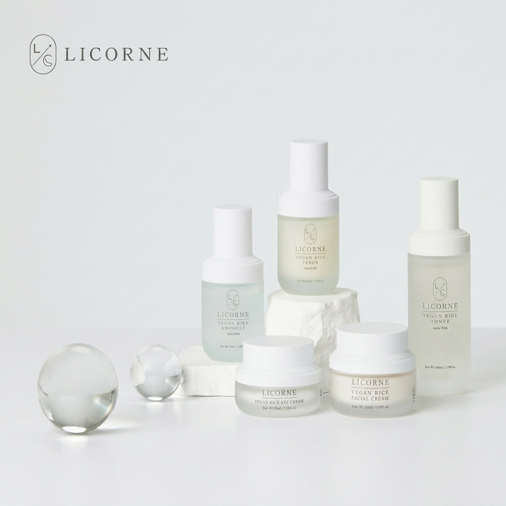 LICORNE Vegan Rice Ampoule 45ml I wegańska ampułka ryżowa z AHA + PHA