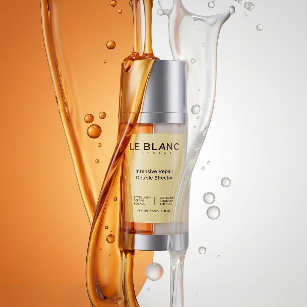 LEBLANC LICORNE Intensive Repair Double Effector 30ml I Dwufazowa ampułka naprawcza – intensywna regeneracja i efekt glow