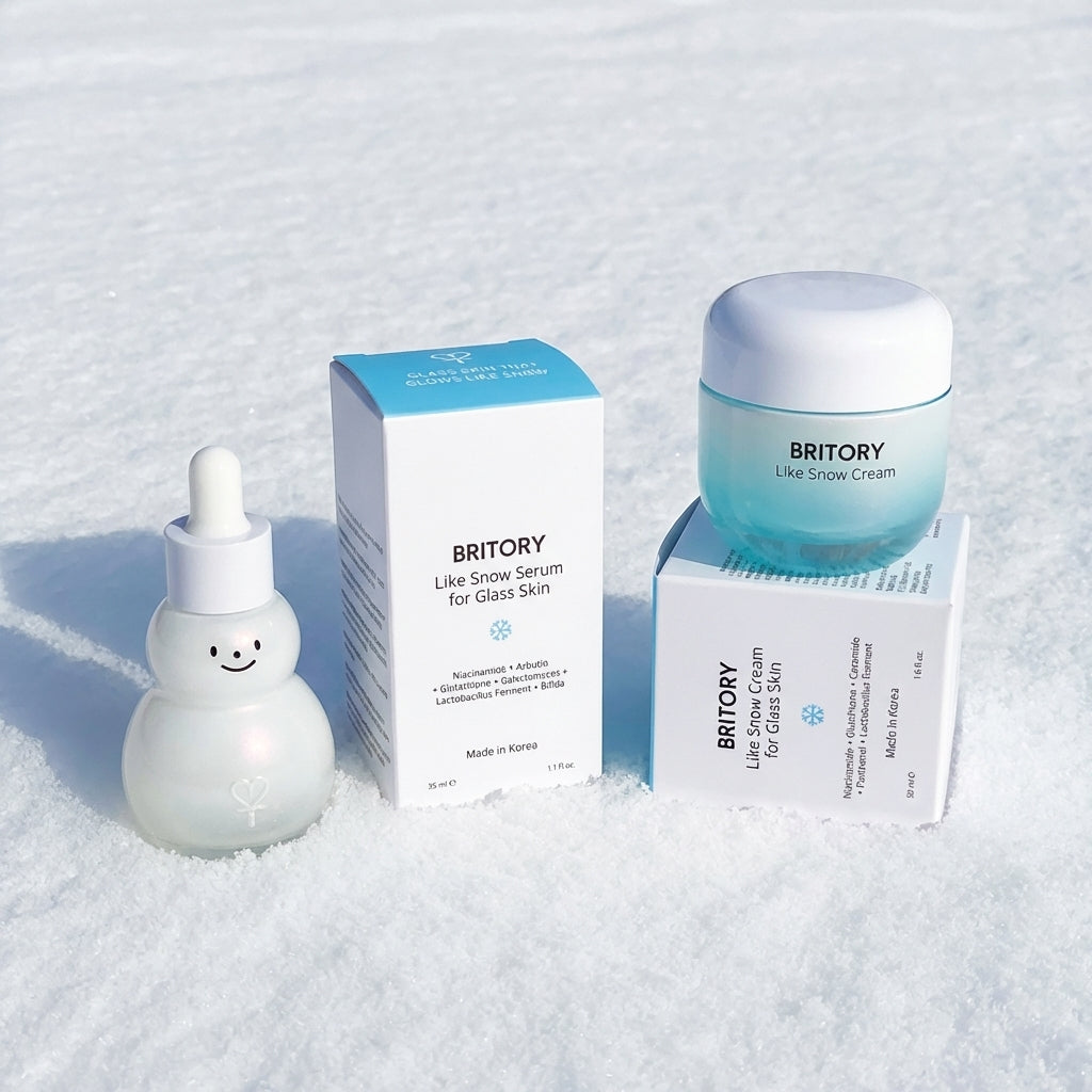 Britory Snowman Serum GLASS SKIN 35ml I Sprawię, że Twoja skóra będzie przesłodka