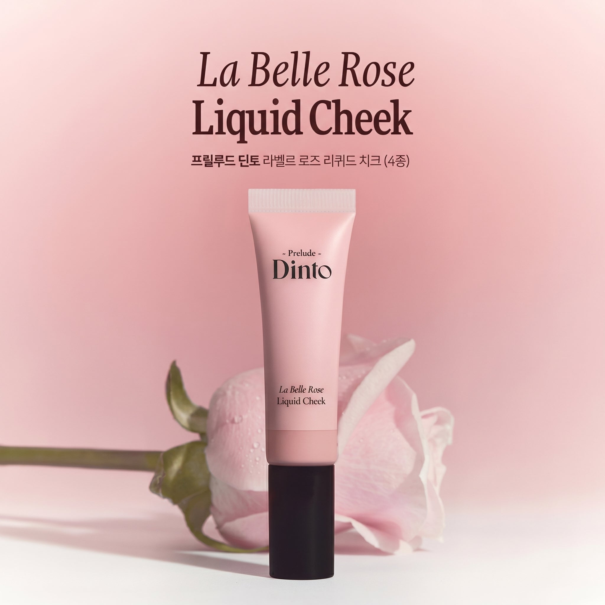 Dinto La Belle Rose Liquid Cheek No.64 Muse Rose (10ml) I Płynny róż do policzków