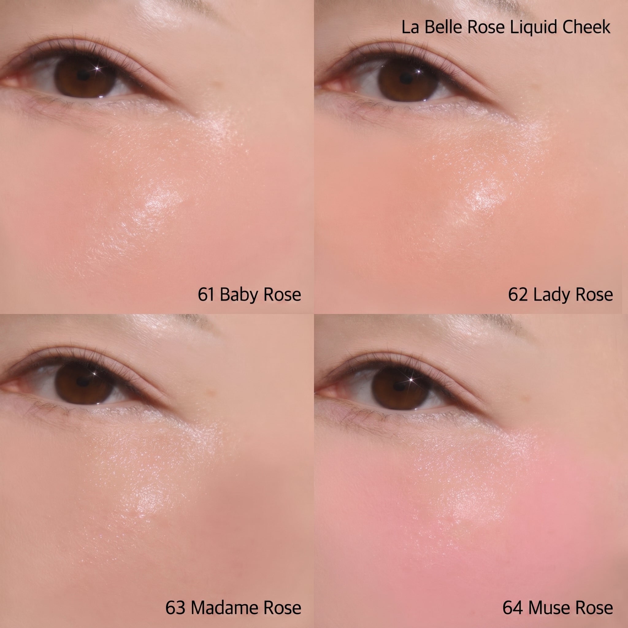 Dinto La Belle Rose Liquid Cheek No.64 Muse Rose (10ml) I Płynny róż do policzków