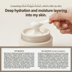 DEEPONDE Signature Origin Cream 60ml I Luksusowy Krem Silnie Regenerujący i Nawilżający z Grzybem Śnieżnym