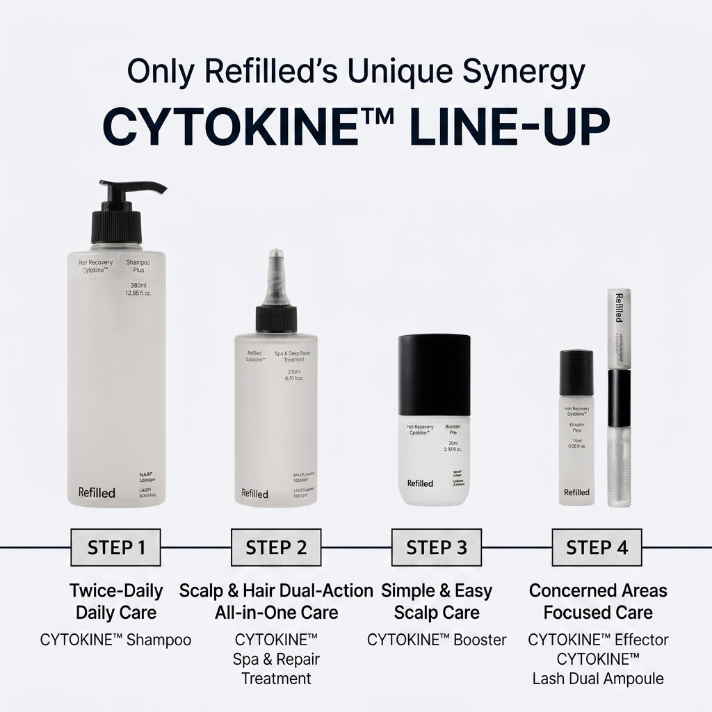 Refilled Cytokine Spa & Deep Repair Treatment | Intensywna kuracja do włosów suchych i osłabionych