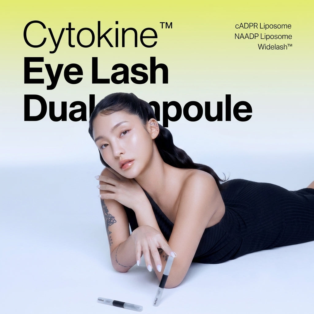 Refilled Cytokine™ Eye Lash Dual Ampoule 10ml I Wzmacnia osłabione i kruche rzęsy