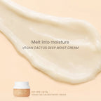 Licorne Vegan Cactus Deep Moist Facial Cream 50ml I Miękki, puszysty miąższ kaktusa