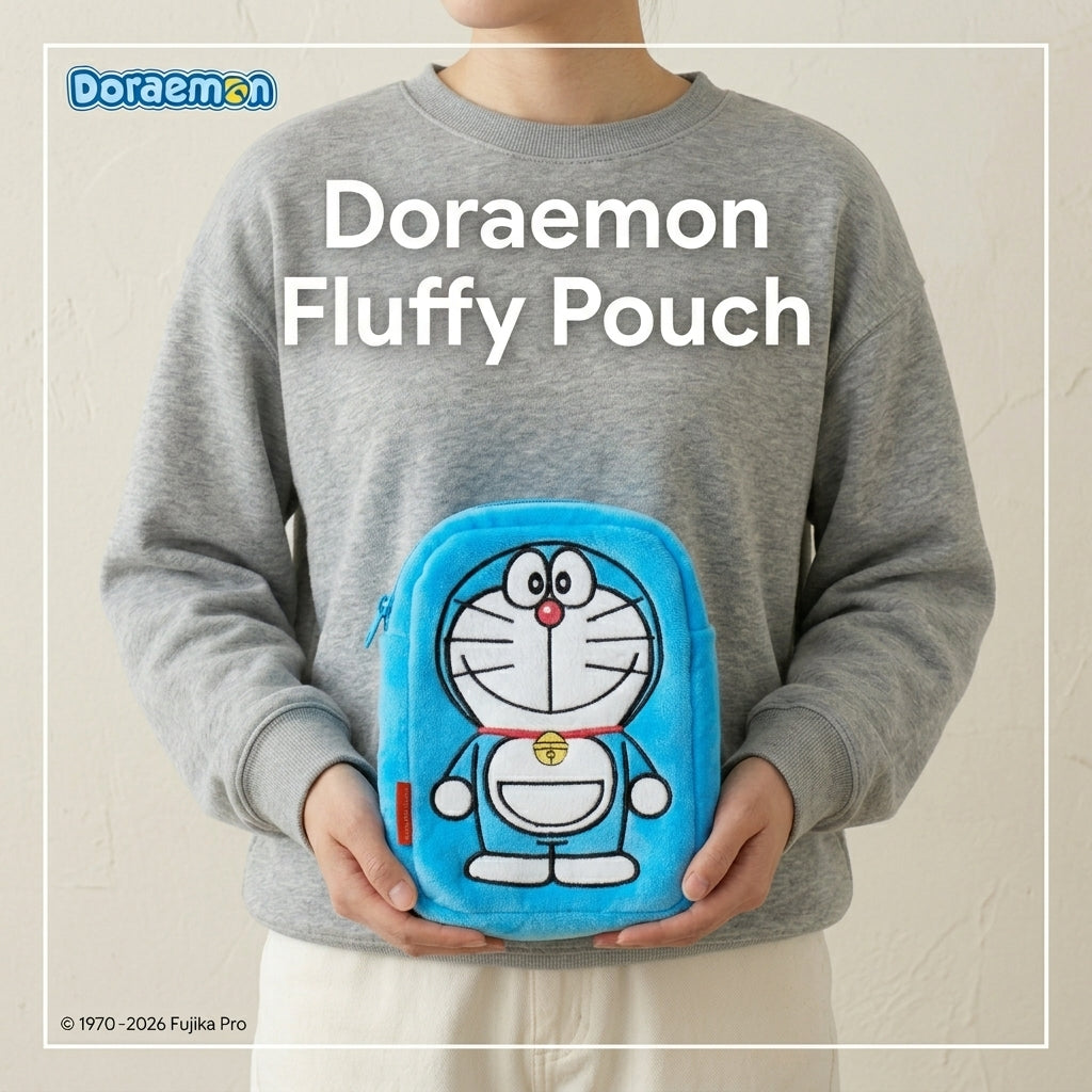 💙 Doraemon Pluszowa Saszetka – Uroczy Towarzysz na Każdy Dzień!