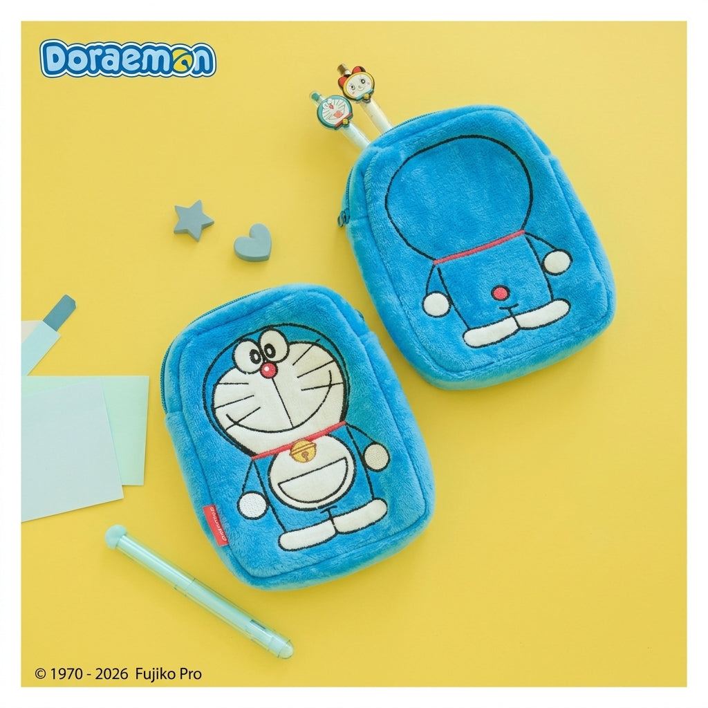 💙 Doraemon Pluszowa Saszetka – Uroczy Towarzysz na Każdy Dzień!