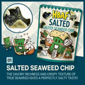 HBAF Salted Seaweed Gim Snack 40g I chrupiące algi, naturalny błonnik, czysta przyjemność