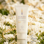 LICORNE Vegan Rice Sun Essence 50m I Wyjątkowo delikatna koreańska woda z otrębów ryżowych