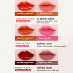 BONCEPT Lip Tattoo Sticker 02 Pink Ticker I Długotrwały efekt koloryzacji ust
