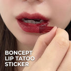 BONCEPT Lip Tattoo Sticker 02 Pink Ticker I Długotrwały efekt koloryzacji ust