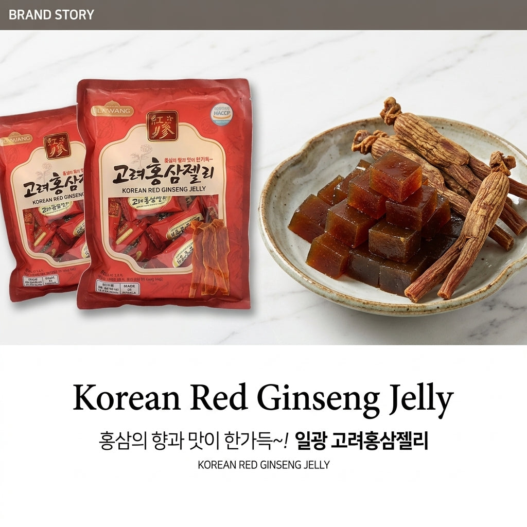 Korean Red Ginseng Jelly 280g I Bogaty Smak Koreańskiego Czerwonego Żeń-Szenia w Każdym Kęsie