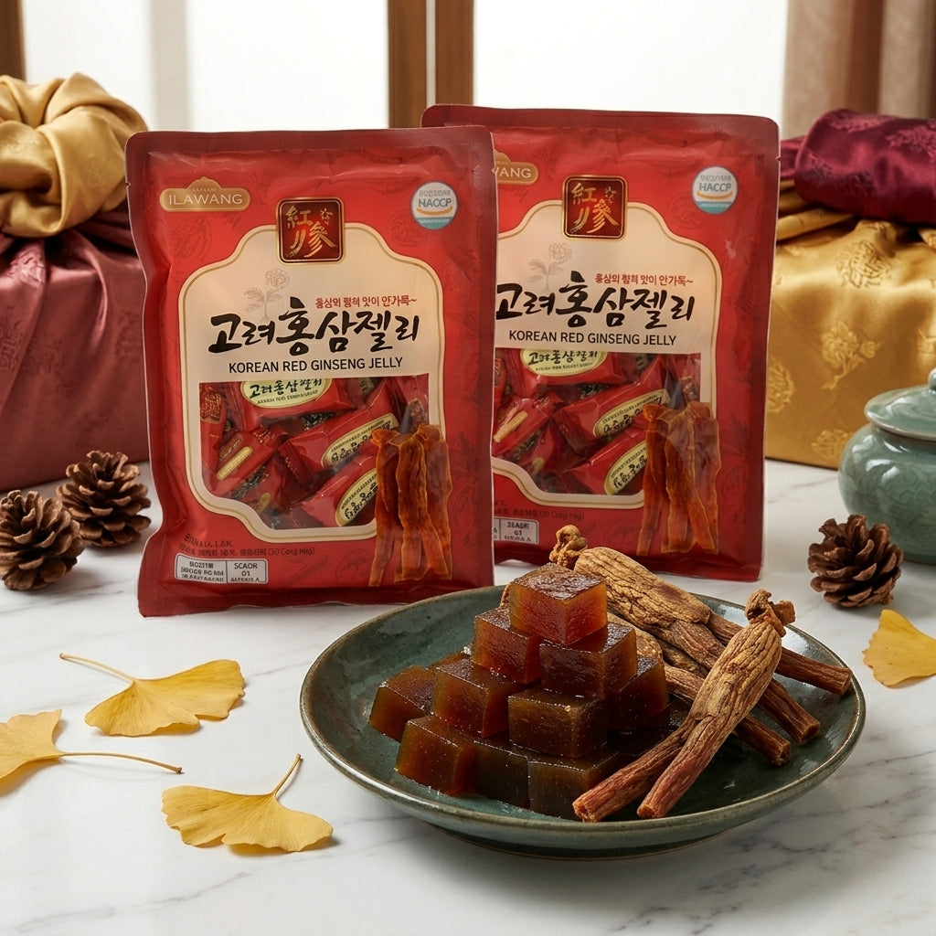 Korean Red Ginseng Jelly 280g I Bogaty Smak Koreańskiego Czerwonego Żeń-Szenia w Każdym Kęsie