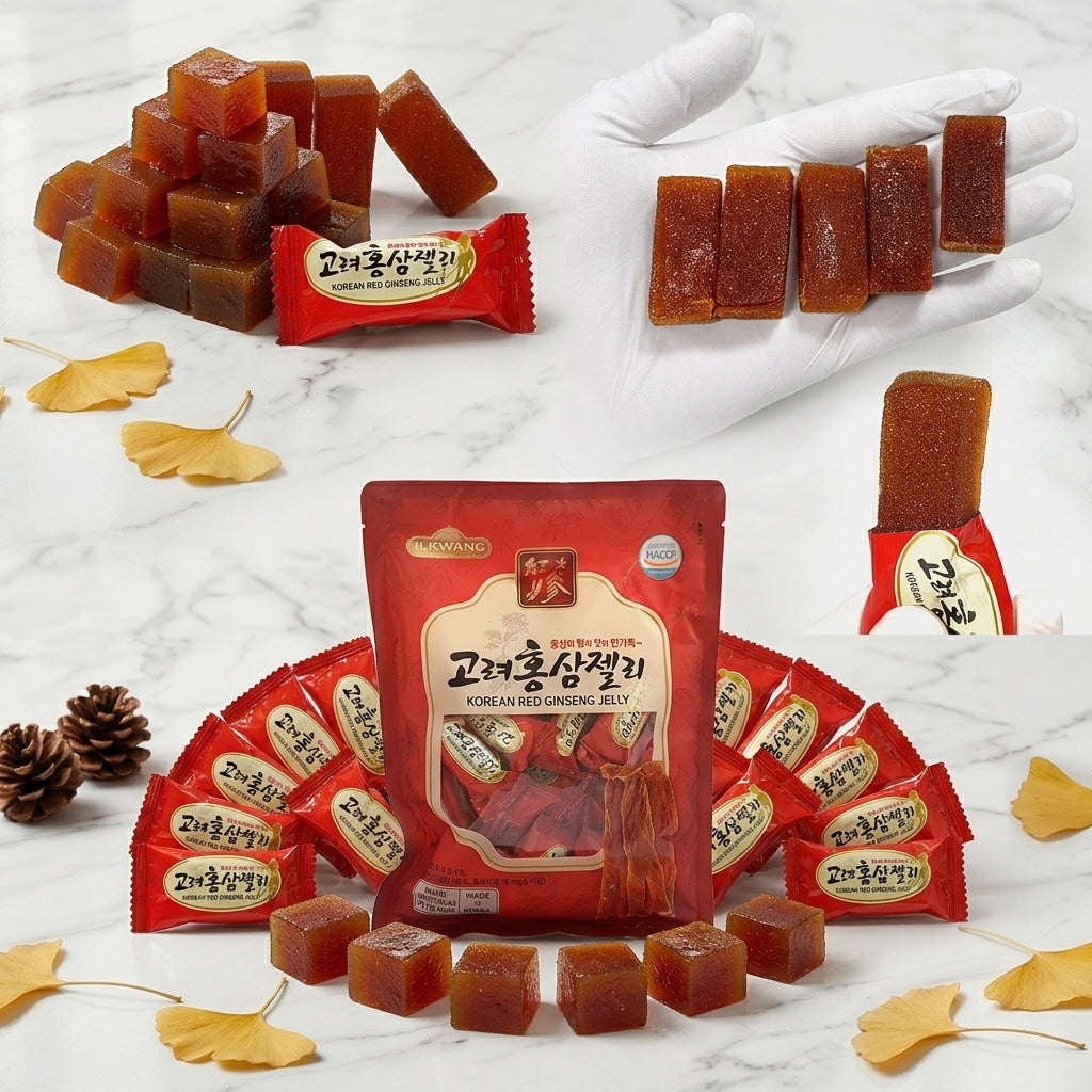 Korean Red Ginseng Jelly 280g I Bogaty Smak Koreańskiego Czerwonego Żeń-Szenia w Każdym Kęsie