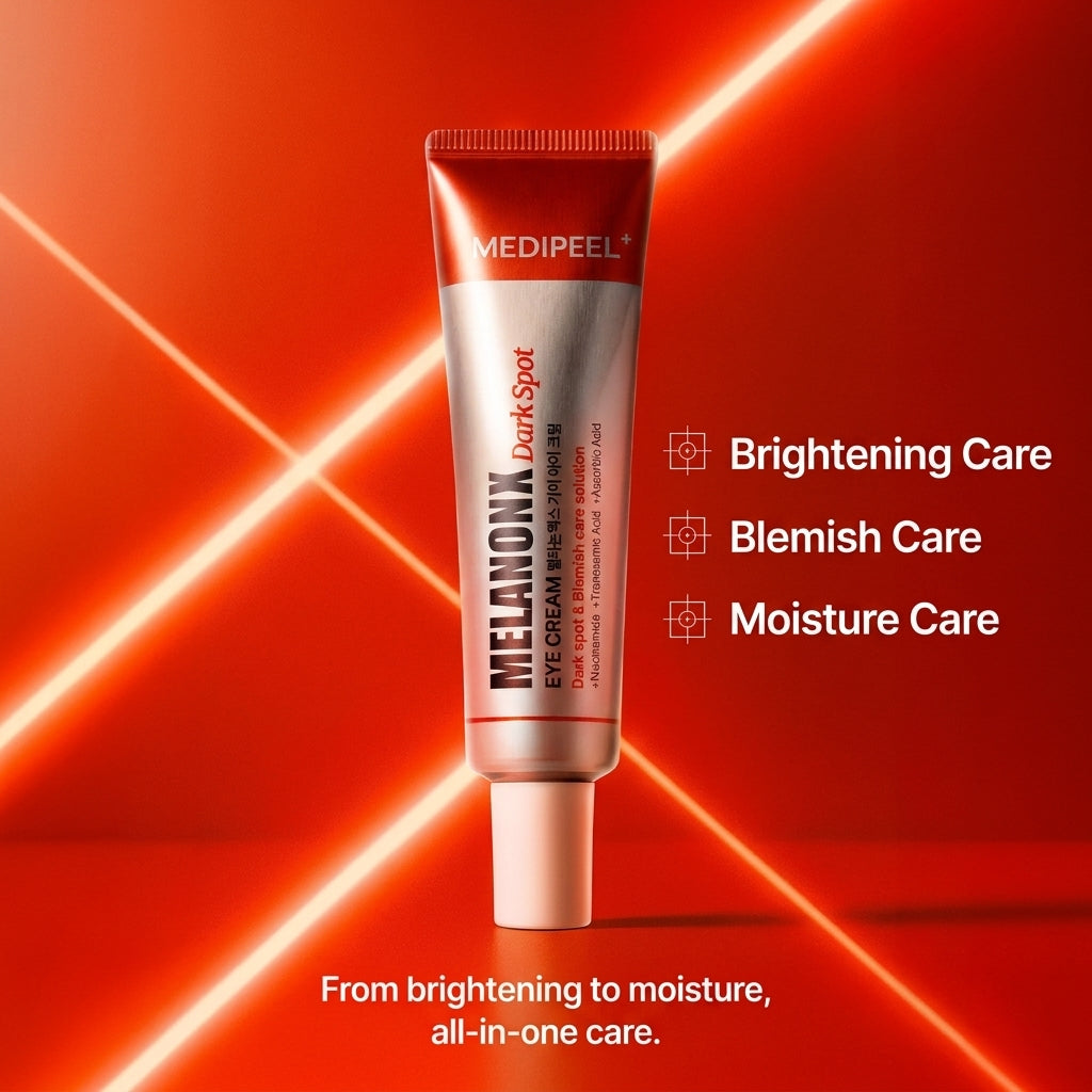 MEDIPEEL Melanonx Dark Spot Eye Cream (20ml) Blemish I Intensywnie rozjaśniający krem na przebarwienia