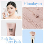 Royawell Himalayan Pink Salt Pore Pack 120g I maska głęboko oczyszczająca i zmniejszająca pory