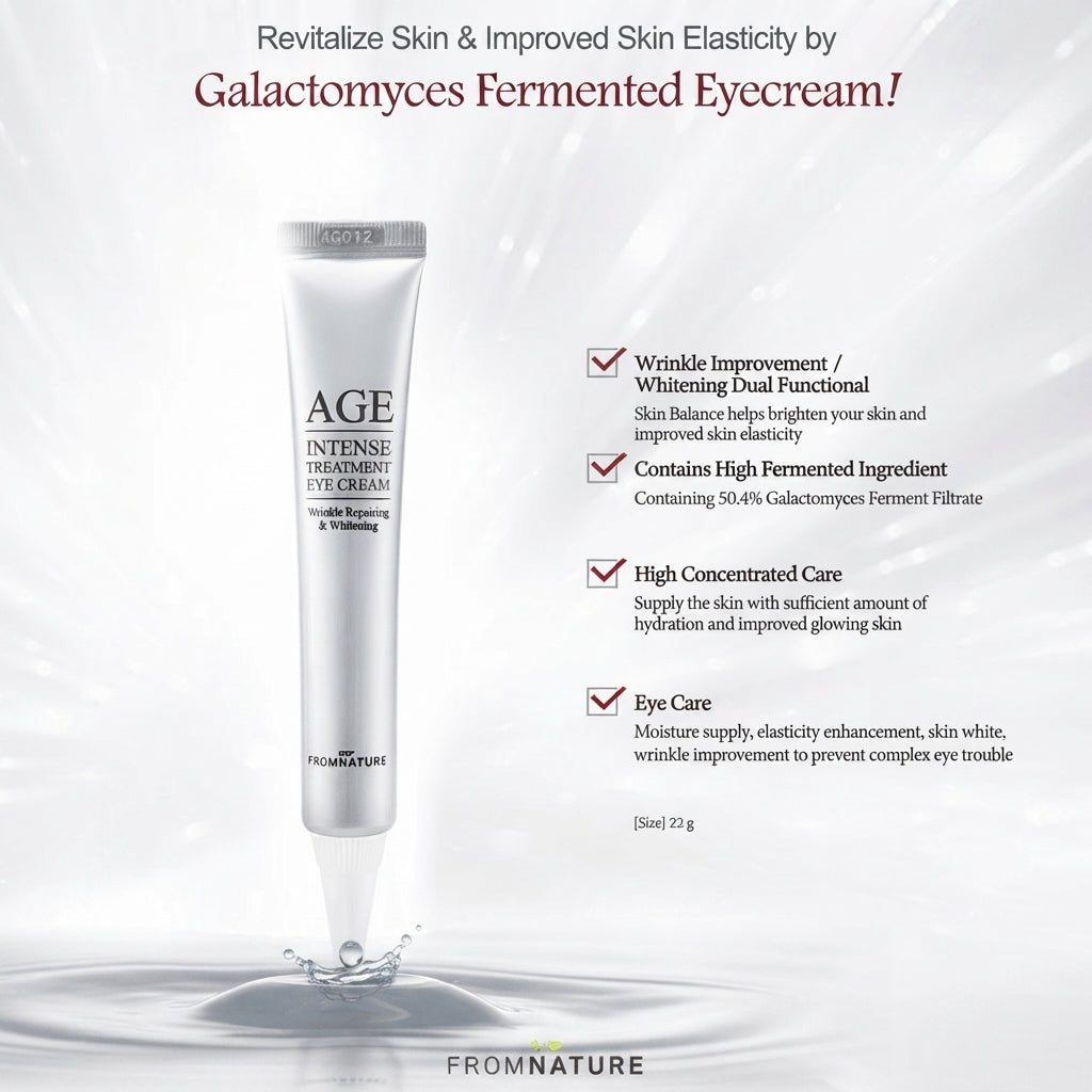FROMNATURE Age Intense Eye Cream 22g I Krem pod oczy z Galactomyces 50,4%