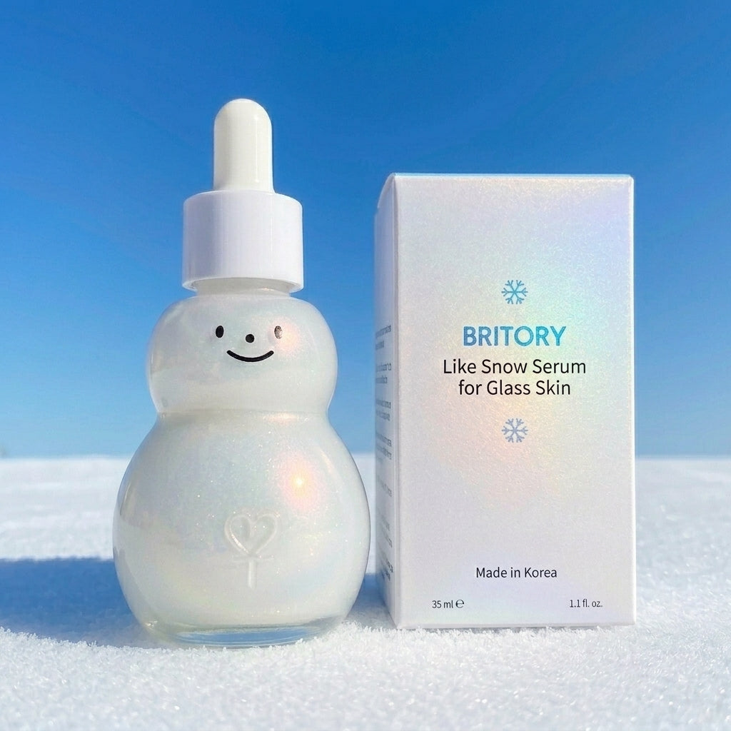 Britory Snowman Serum GLASS SKIN 35ml I Sprawię, że Twoja skóra będzie przesłodka