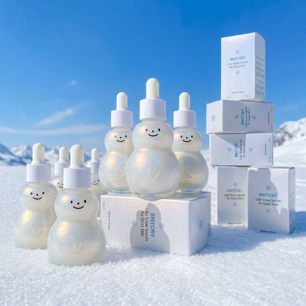 Britory Snowman Serum GLASS SKIN 35ml I Sprawię, że Twoja skóra będzie przesłodka