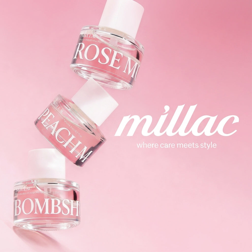 MILLAC Probiotics Intimate Perfume I 03.Blanc Vanilla +24h Wegański Olejek Zapachowy