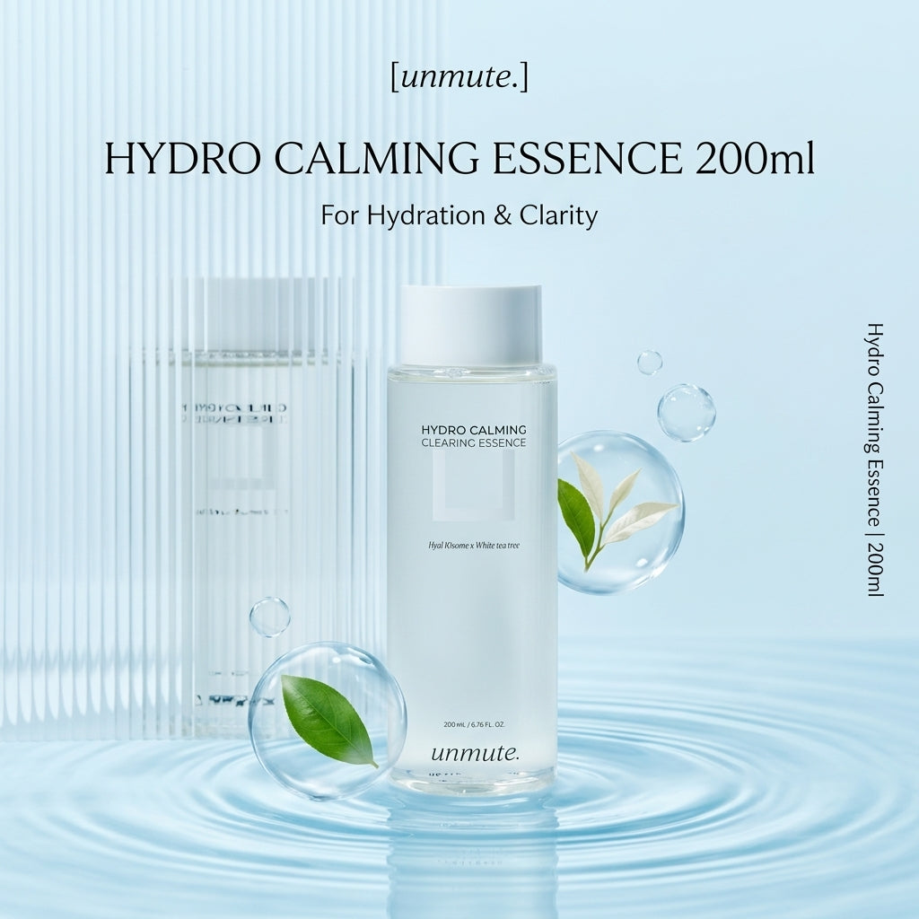 Unmute Hydro Calming Essence 200ml I Kojąca i intensywnie nawilżająca esencja