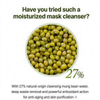 Dr. Reborn Mung Beans Claypack & Foam cleanser (100ml) I Wyprzedaż – Ostatnia sztuka