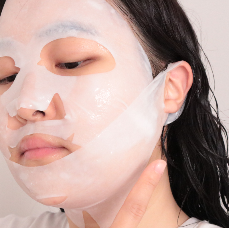Numbuzin No.9 NMN BIO Lifting-sil Full Face Mask (4szt) I Liftingująca maska 3D z NMN – efekt V-line i intensywna regeneracja
