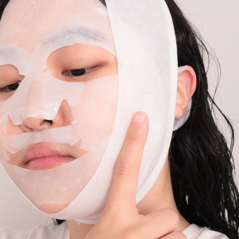 Numbuzin No.9 NMN BIO Lifting-sil Full Face Mask (1szt) I Liftingująca maska 3D z NMN – efekt V-line i intensywna regeneracja