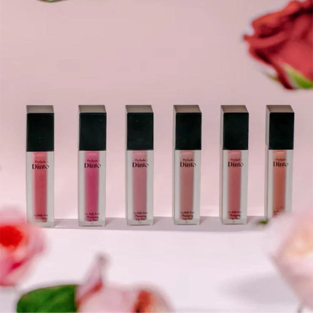 Dinto Prelude Plumping Lip Tint 5g I Nr.21 Evening Rose I Błyszczącym Wykończeniem