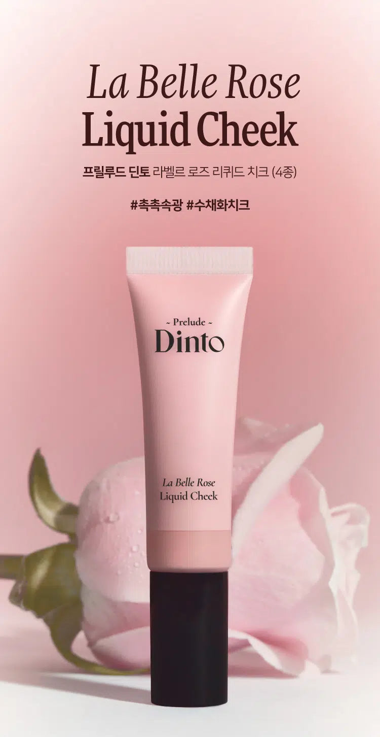 Dinto La Belle Rose Liquid Cheek No.61 Baby Rose (10ml) I Płynny róż do policzków