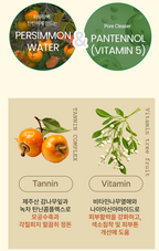 SUOLIM Tannin Persimmon Vitalizing Scrub Pack Cleanser 3-in-1