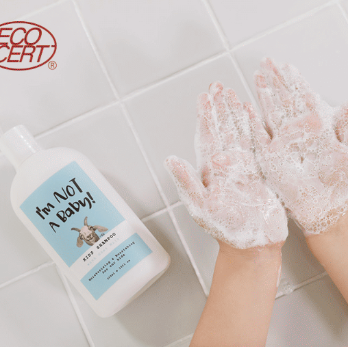 I'M NOT A BABY! Kids Shampoo with Goat Milk 300ml I Goat milk Extract
