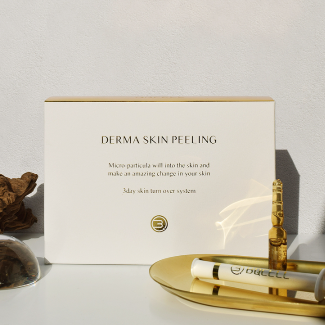 BQCELL Derma Skin Peeling I Regenerująca ampułka peelingująca – wygładzenie i odnowa skóry