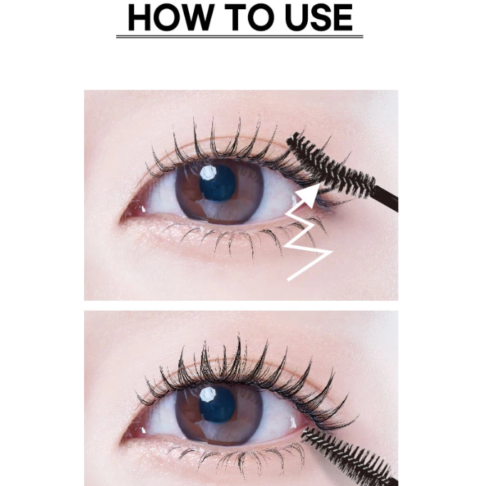 Easy Washable Volume Mascara 10ml I Dla fanów koreańskiego makeupu