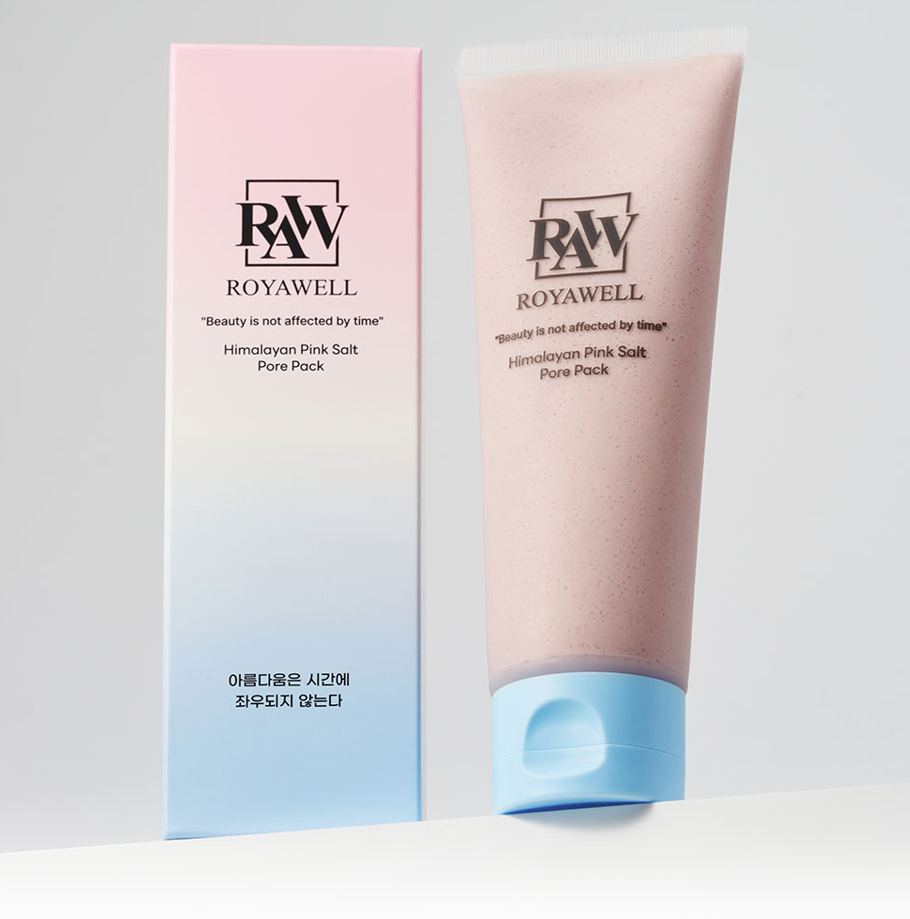 Royawell Himalayan Pink Salt Pore Pack 120g I maska głęboko oczyszczająca i zmniejszająca pory