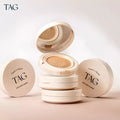 Tag Dewy Skin Cushion nr.01 Pale Light SPF50+ 15g I Rozświetlający Cushion z Efektem Glow