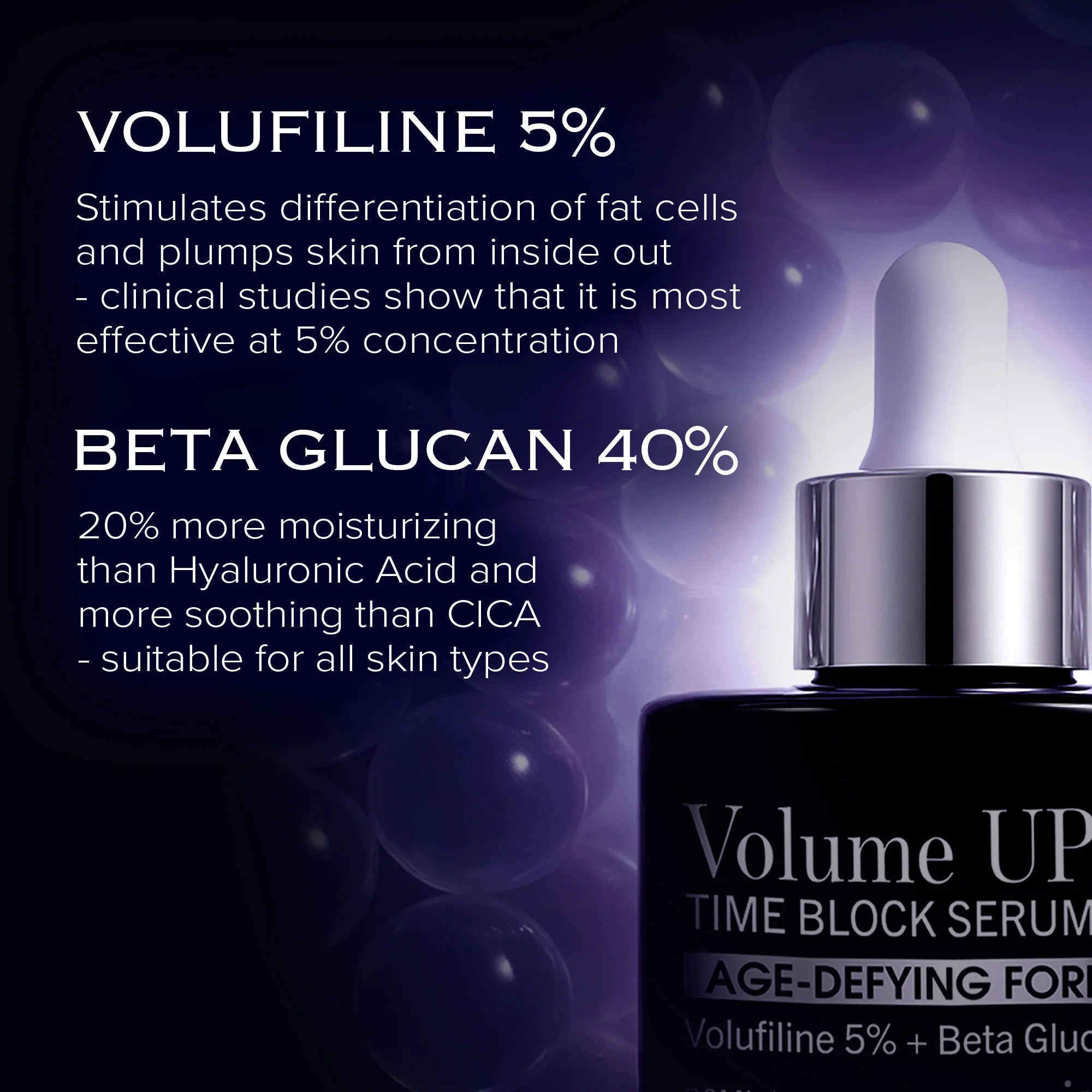 Mimmua! Volume UP Time Block Serum 30ml I 5% Volufiline + 40% Beta Glucan Complex
