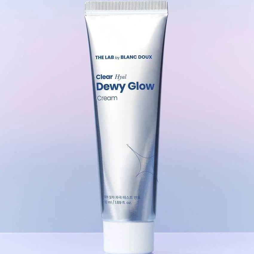 THE LAB by blanc doux Clear Hyal Glow Cream 50 ml | Krem Nawilżający Efekt Mokrej, Promiennej Skóry